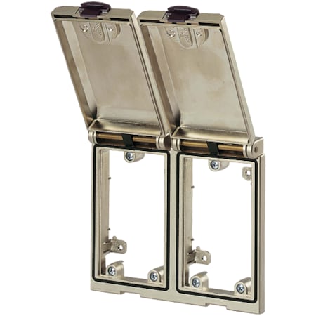 Murrelektronik MODLINK MSDD FRAME DBL METAL, Nickeled 4000-68123-0000000